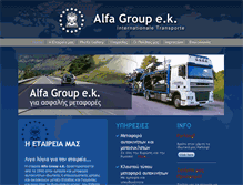 Tablet Screenshot of alfagroup.de