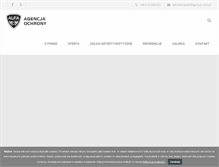 Tablet Screenshot of alfagroup.com.pl